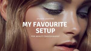 beauty photography lighting setup