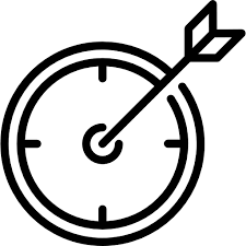 Wall Clock Srip Lineal Icon