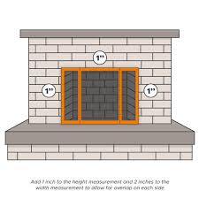 How To Measure For A Fireplace Screen