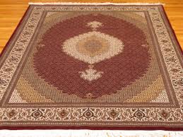 6 6 x 10 0 red and ivory tabriz