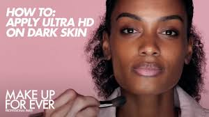 ultra hd foundation on dark skin