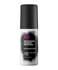 meltdown makeup remover dissolving