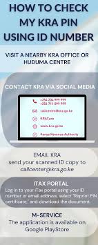 how to check my kra pin using id number