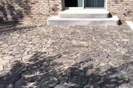 what is stamped concrete features