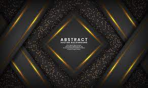 Abstract 3D black luxury background ...