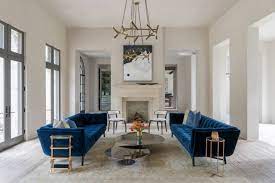 ideas to go with your blue sofa