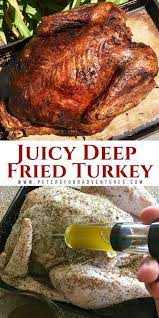 how to deep fry a turkey peter s food