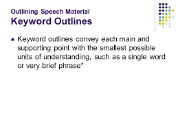 If you are not using iew in your classroom or home school, you are missing. Organizing And Outlining The Speech Main Points Supporting Points And Transitions A Speech Structure Is Composed Of An Introduction A Body And A Ppt Download