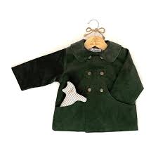 Evergreen Corduroy Coat Green Infant