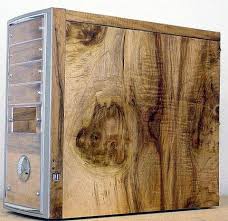 Green Design Wood Computer Case