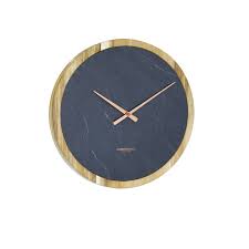 Carbon Large Wall Clock Homware