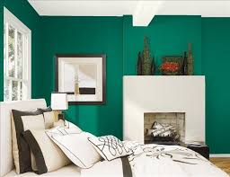Benjamin Moore Calypso Green Bedroom