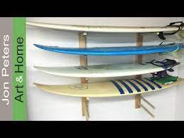 how to build a surfboard rack install