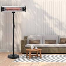 Infrared Outdoor Electric Space Heater 1500 Watt Portable Serenelife Sloht40