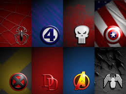 marvel logos wallpaper pack by
