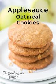 applesauce oatmeal cookies desserts the