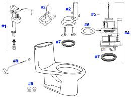 toto ultimate toilet replacement parts