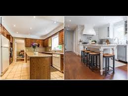 The before and after pictures will amaze you! An Oak All Over 80s Kitchen Gets A Timeless Remodel Youtube