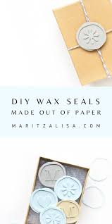 Add a touch of creativity and elegance to your invitation or event with our wax seals! Diy Faux Wax Seals