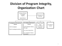 Division Of Program Integrity Dpi Organizational Chart Dhcf