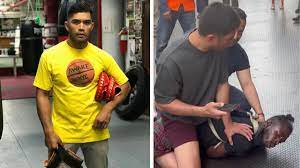Un homme agresse 6 personnes puis tombe sur un combattant de MMA qui lui  fait regretter (VIDEO)