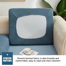 Solid Color Sofa Cushion Cover Elastic