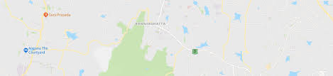 bannerghatta bangalore map property