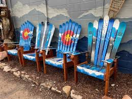 Rocky Mountain Adirondack Ski Chairs