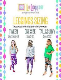 Tween And Adult Leggings Size Chart Www Facebook Com Groups