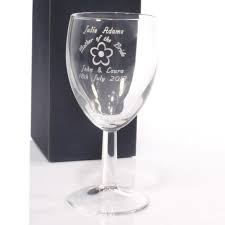 The Bride Personalised Wine Glass