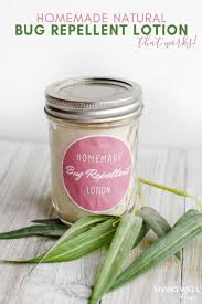 natural homemade bug repellent lotion