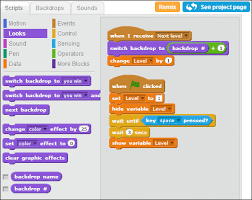We will create 8 variables (blockcount, fall. Using Scratch 2 0 Scratch 2 0 Beginner S Guide Second Edition
