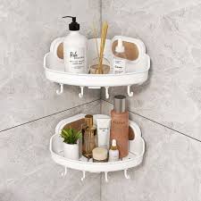 2pcs Shower Shelf Dangle Shower Basket