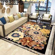 past style 3d carpet living