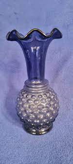 Vintage Purple Glass Vase