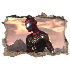 Wall Stickers 3d Spider Man Far From