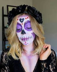 easy sugar skull makeup tutorial