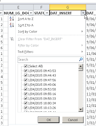 export to excel dates are exported as