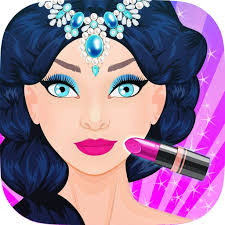 princess makeup and hair salon games