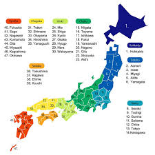 Japan interactive maps is divided into 47 regions complete with area codes and color codes, you can visit each region just by highlighting the desired area. Regional Differences A Look Into Japan S Prefectures Yabai The Modern Vibrant Face Of Japan