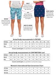 Loudmouth Golf Mens Womens Size Chart