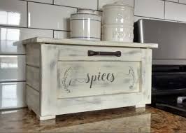 Currently loving countertop fruit veg storage solution. Build A Countertop Spice Storage Bin Printable Spice Labels