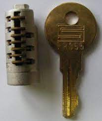 one steelcase fr lock core key