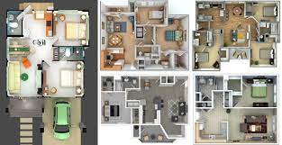 40 awesome 3d house floor plan design