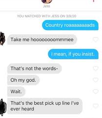 30 terrible tinder pick up lines that
