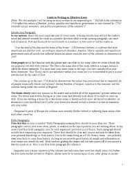 guide to writing an effective ap us history essay essays slavery 