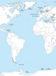 Моря Атлантического океана - названия, описание и карта — Природа Мира