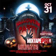 Flyer Template Halloween Party 2