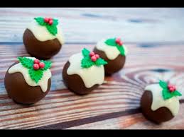 You can't celebrate the holidays without a dessert or five. Mini Christmas Pudding Cake Balls Youtube