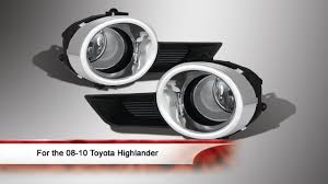2008 2010 Toyota Highlander Fog Light With Switch